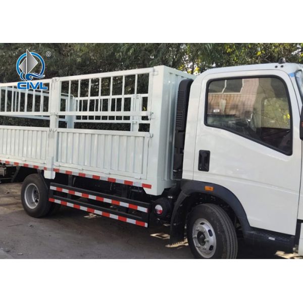 3.5 Ton Light Duty Cargo Truck Fence Cargo Box New Light Lorry Truck 141hp engine