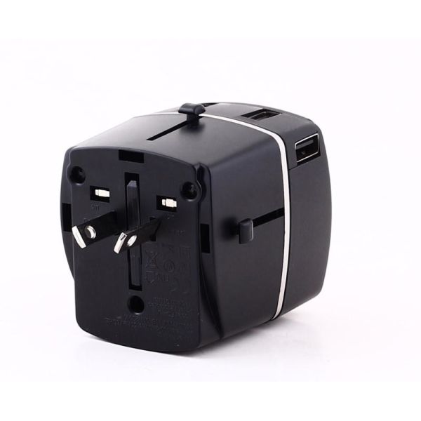 Phone Four Port Fast USB Wall Charger With Conversion Plugs