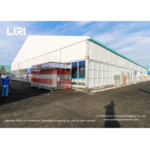 Multifunctional 40M Width Outdoor Exhibition Tents With ABS Wall