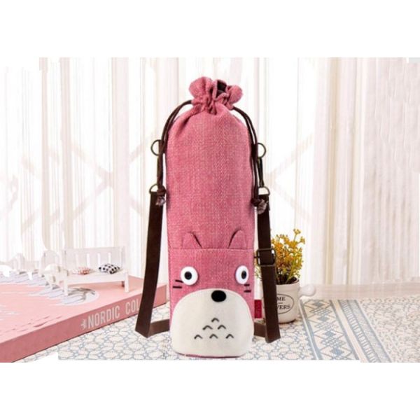 2019 Hot-Selling BPA FREE Collapsible cute cartoon sleeve water bottles bags