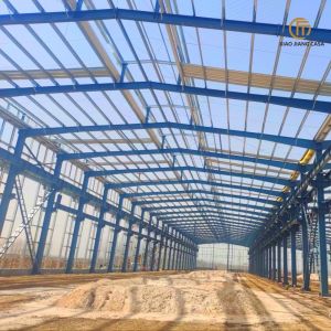 Prefabricated Long-span Steel Structure Building Prefabricated Metal Warehouse