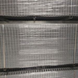 Cheap Galvanized Steel 50x50mm Welded Wire Panels With Steel Square Post wholesale