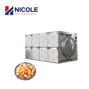Cheap Industrial Rotary Microwave Vacuum Dryer SUS 304 PLC Panel Control wholesale