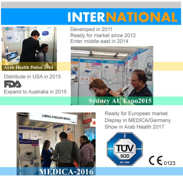 Shock wave therapy equipment mobile radial shock wave pulse therapy equipment