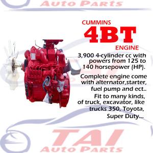 Cheap 4BT 3.9L Complete Truck Engine For Cummins Truck Engineering Machinery wholesale