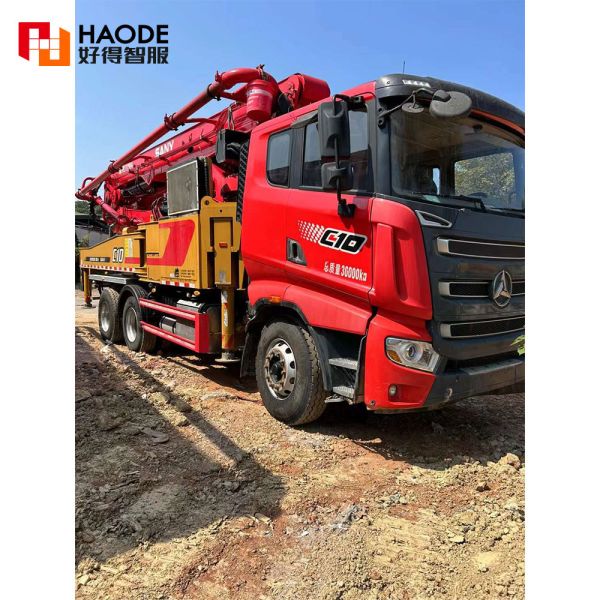 2021 43m Euro5 Second Hand Concrete Machinery Concrete Pump Construction Equipment Used Concrete Pump Truck
