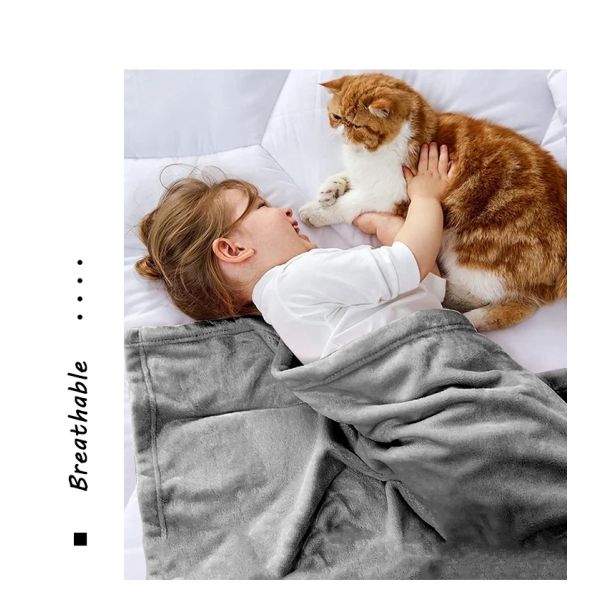 Super Soft Microfiber Flannel Blanket with European and American Style Construction