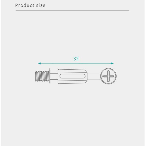 Minifix Spreading Bolts