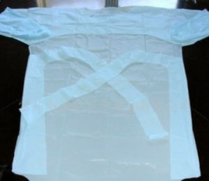 Lightweight Disposable Work Overalls , Disposable Hospital Theatre Gowns