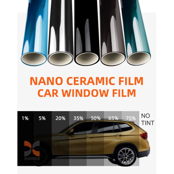 1.52x30m Ceramic Car Window Tint Film UV Proof 8-Year Warranty