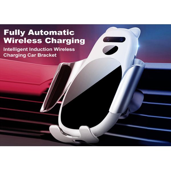 Qi Standard 10W Automatic Wireless Car Charger Mount