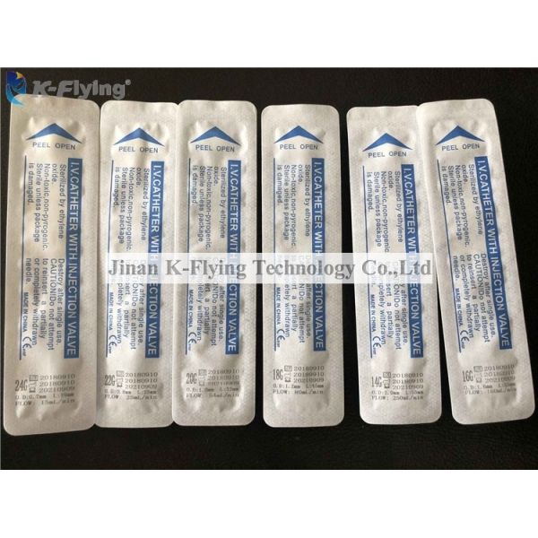 I.V Cannula Hypodermic Disposable Medical Indwelling Needle CE ISO Certification