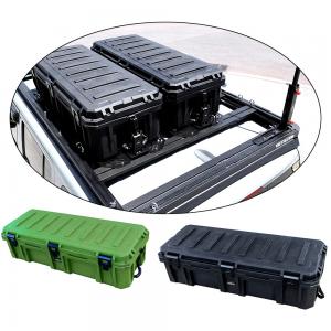 Cheap 110L Heavy Duty Car Roof Rack Mounted Power Tool Box with Wheels and Case Bundle wholesale