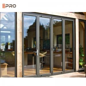 China RC2 Aluminum Sliding Door With Thermal Break Double Glass Soundproof Frame on sale