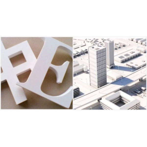 Waterproofing 4mm White PVC Sign Board Foam Board 4x8 Size Hard For Signs