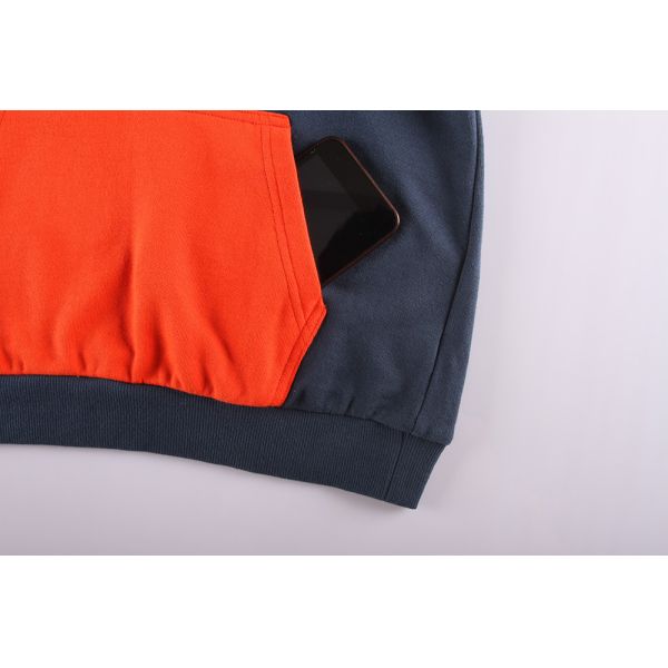 Kids Casual Pure Cotton Terry Cloth Hoodie For Autumn