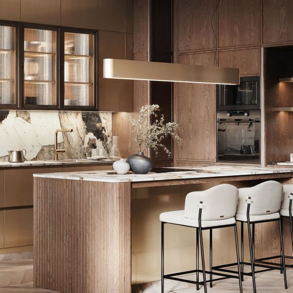 Wholesale Custom Modern Kitchen Design Cheap Simple Kitchen Cabinets Wooden Kitchen Set