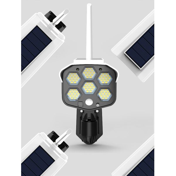 Solar Outdoor Lamps For Courtyard IP65 Waterproof LED Lights