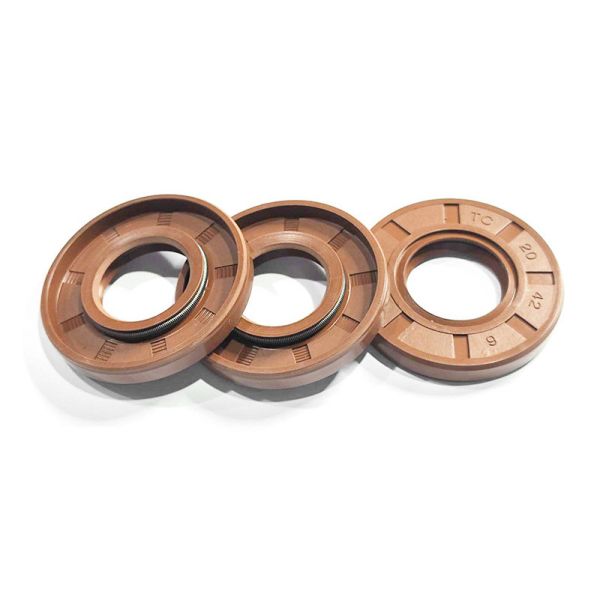 Gear Reducer Rubber Oil Seal Double Lip Oil Sealing With Low Friction