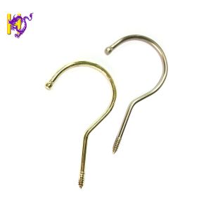 RoHS Zinc Electroplating S Shaped Steel Hooks For Furniture