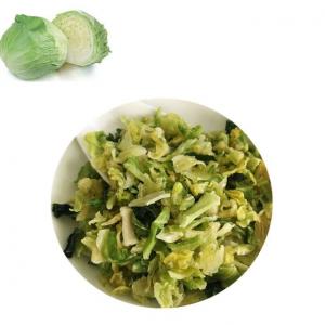 Cheap ISO HACCP Dried Cabbage Air Dried Vegetables Flakes 15x15mm wholesale