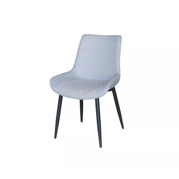 Anticorrosion Casual Nordic Fabric Dining Room Chairs 59*50*80cm