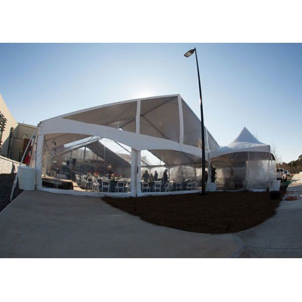 1000 People Luxury Clear Roof Wedding Marquee Party Tents For Sale Transparent Wedding Tent