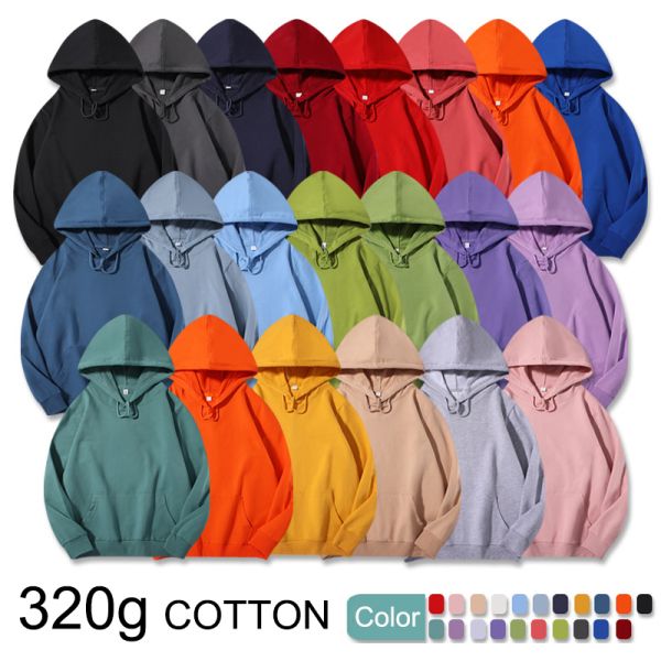 Unisex Streetwear Pullover Custom Mens Hoodies Sweatshirts Embroidery Logo Blank