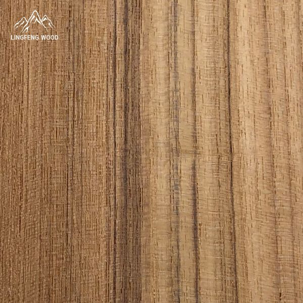 Quality Teak Veneer | Quarter Cut | 0.45mm | LINGFENG for sale