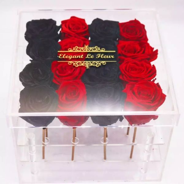 2020 New Preserved Rose 5-6cm Real Rose That Last A Year For Valentines Day girlfriend gift