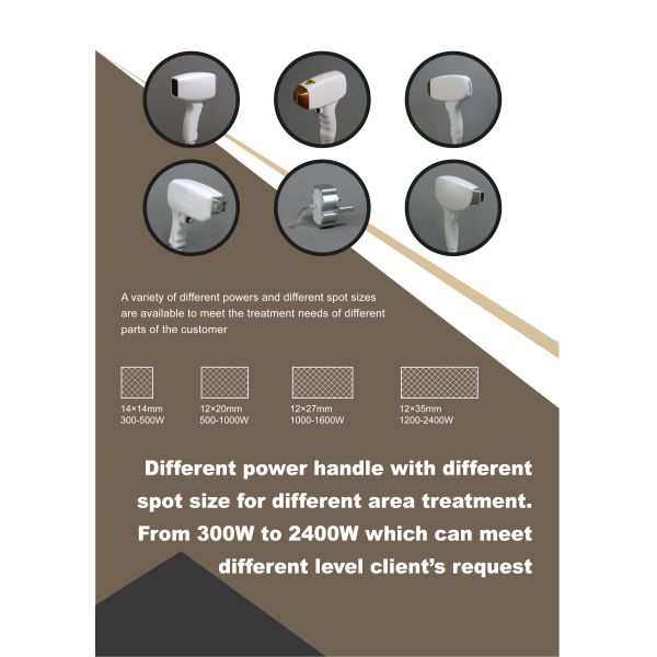 Titanium Platinum 3 Wave 755 808 1064nm Diode Laser Machine Energy Treatment