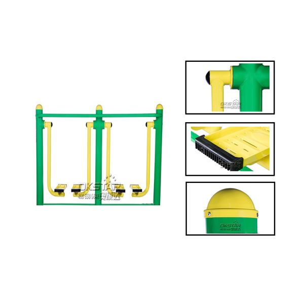outdoor gym equipment steel based zinc powder coating Air Walker-OK-M01D