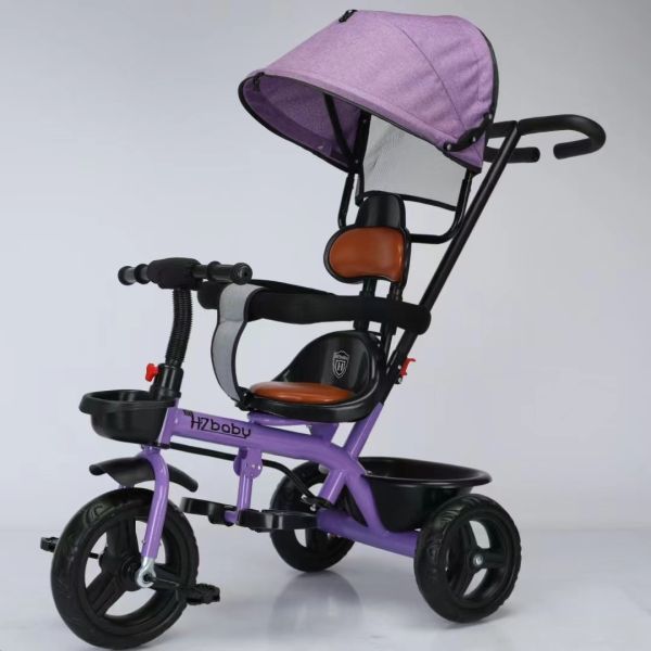 Fashion Baby Tricycle Steel Kids Tricycle With Music/Plastic Tricycle For Kids 1-6 Years Baby Mini Bicycles
