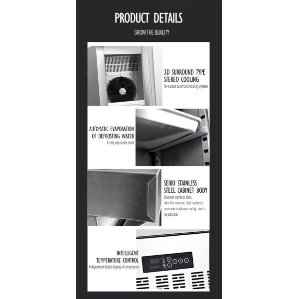 Restaurant Commercial Refrigeration Equipment 220V Five Layer Blast Freezer