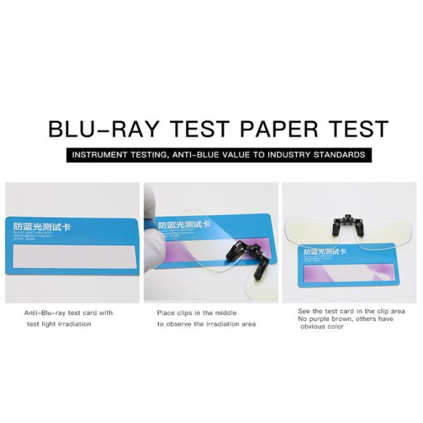 BSCI 128MM Anti Blue Light Blocking Glasses Men Women Flip Up Clip On Sunglasses Optical Frames