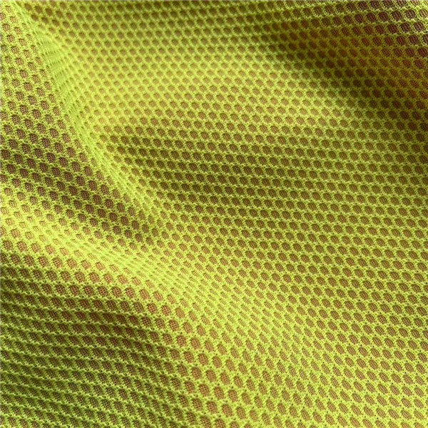 175gsm Cationic Polyester Fabric 150D 40D Mesh Fabric For Sportswear 1.5M