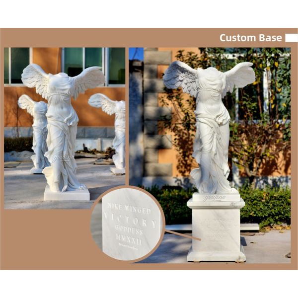 Outdoor Garden Marble Angel Child Statue Sculpture