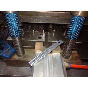 Four Cavities Progressive Die Components Stainless Steel / Brass Assembling