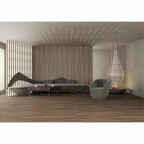 Wood Effect Porcelain Tiles From Italy Anti-Skid Wood Grain Effect Ceramic Tiles In Indoor Bedrooms And Living Rooms