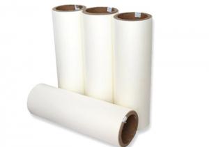 Cheap 22 Mic Polyester Laminating Plastic Film 3000m Gloss Thermal BOPP Film For Paper wholesale