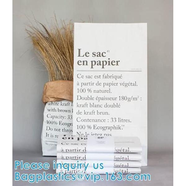 LE SAC EN PAPIER Craft Bag, Multi-purpose Toys Clothes Drawer Organizer Laundry Bag Fruit Flower Plant Pot Cover 0