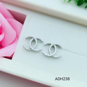 Cheap 2018 New Style Fashionable Ear Stud Beautiful Silver Earrings For Women ADHH238 wholesale