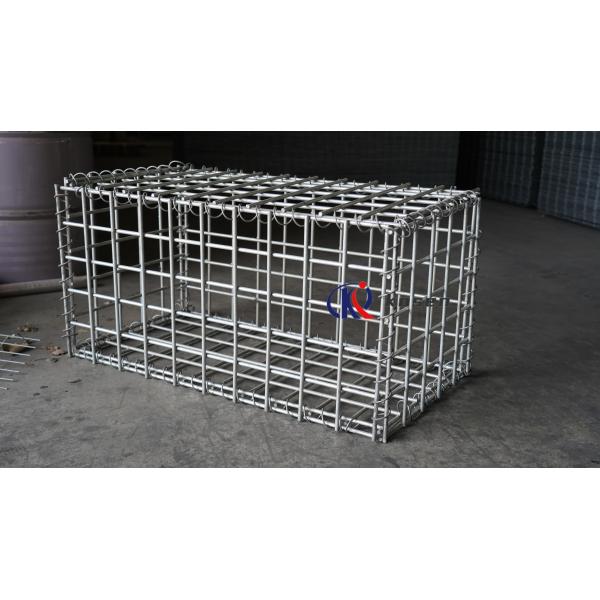 3-6mm Wire Gauge Galvanized/PVC Coated Gabion Box Square Mesh Iron Wire Mesh for Cages