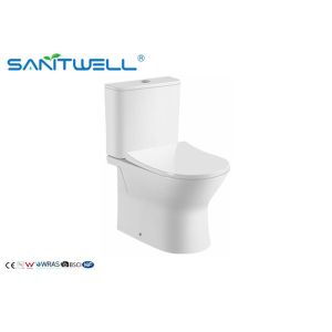 New Design Round Shape Chaozhou Dual Flush Toilet Universal Washdown Two Piece
