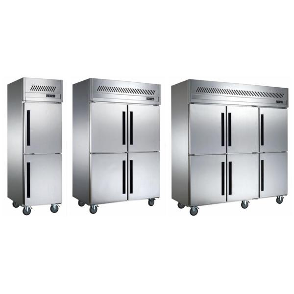 1600L Big Size Commercial Restaurant 6 Door Upright Deep Freezer