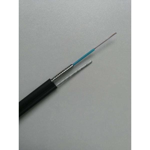 HDPE Jacket 4 Core Aerial Fiber Optic Cable Fig Eight GYXTC8S
