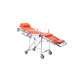 Cheap Bariatric Folding Ambulance Stretcher Aluminum Alloy Structure wholesale