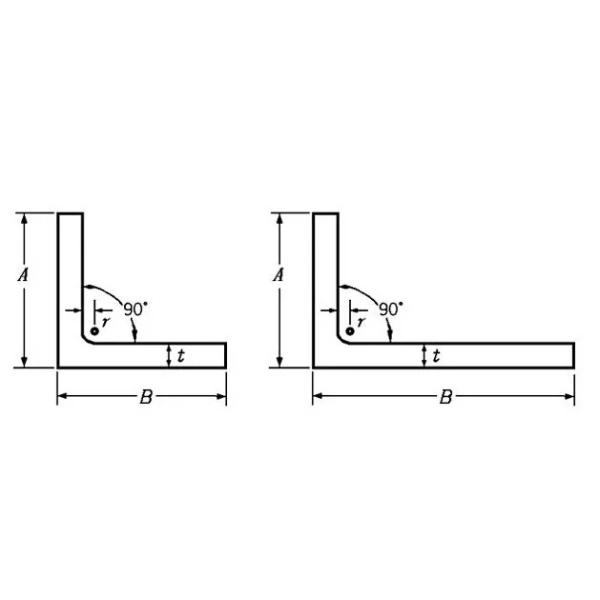 SS400 Aisi Ss Angle Iron Q420 Equal Stainless Steel L Bar Angle Bar Stainless