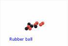 Cheap Low Temprature Resistant HNBR Solid Industrial Ball , Rubber Medicine Ball wholesale