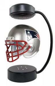 Cheap 360 rotating magnetic levitation floating football helmet display ,hover helmet display stands wholesale